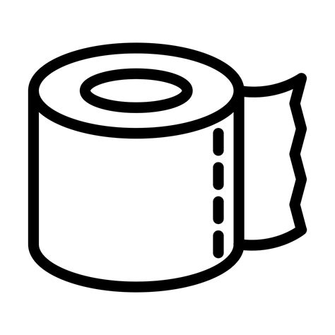 Tissue Roll Icon Design Vector Art At Vecteezy