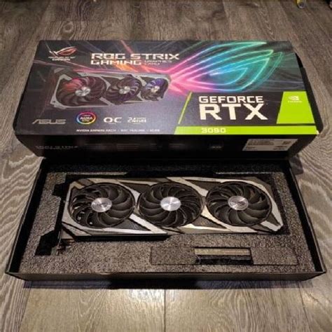 Asus Rog Strix Nvidia Geforce Rtx 3090 Gaming Graphics Card United