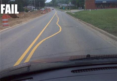 Laughter Alert Road Marking And Line Painting Can Be Anything But