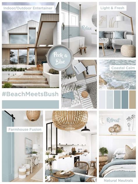 Coastal Living Interior Design Mood Board By Merce Walsh Interiors