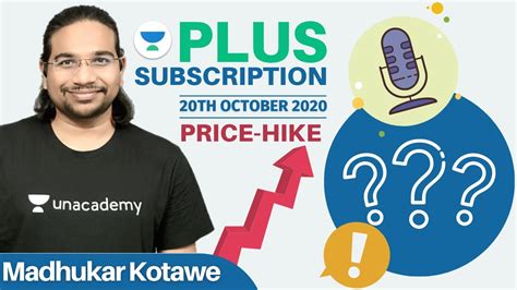 Unacademy Plus Subscription Price Revision Crack UPSC CSE