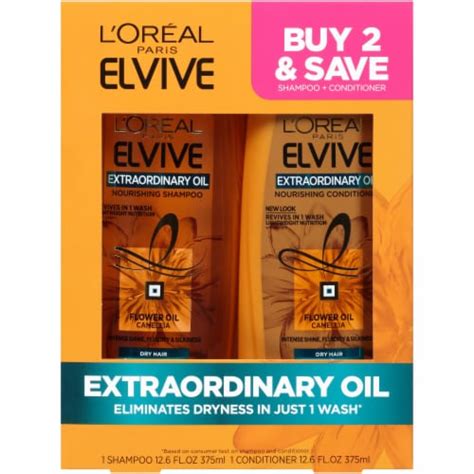 L Oreal Paris Elvive Extraordinary Oil Nourishing Shampoo And