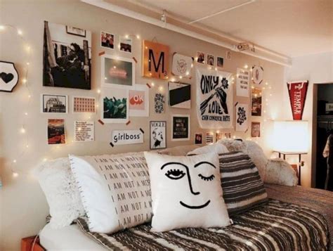 51 Elegant Dorm Room Decorating Ideas Godiygo Com Diy Dorm Decor