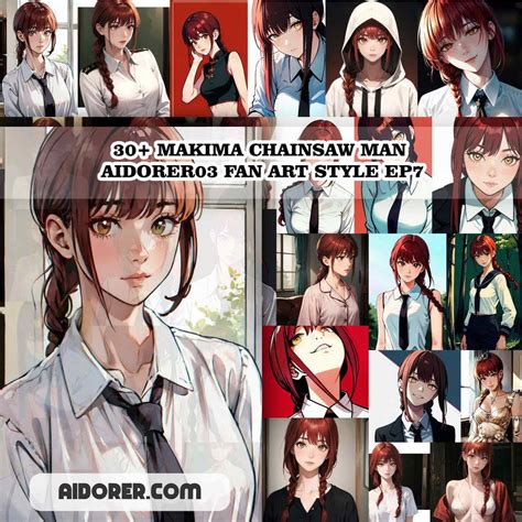 30 Makima Chainsaw Man Aidorer03 Fan Art Style Ep By Otonaberu On