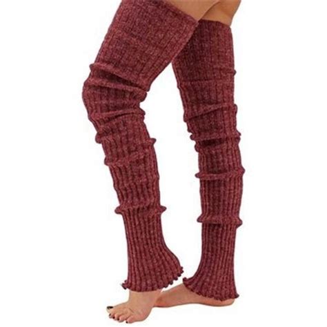 Knitted Leg Warmers Extra Long Leg Warmersthick Leg Warmers