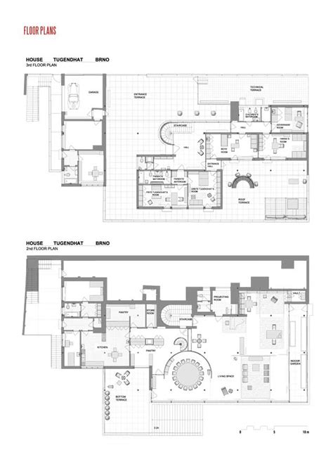 Villa Tugendhat Planos