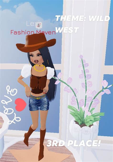 Dress To Impress Wild West Theme Roblox In 2024 Wild West Outfits