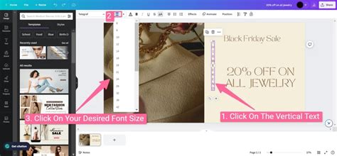 How To Make Text Vertical In Canva Step By Step