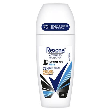 Buy Rexona For Women Antiperspirant Deodorant Roll On Invisible Dry