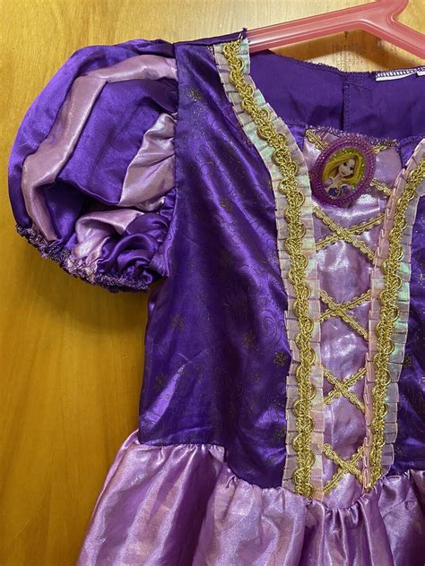 Rapunzel Sparkle Disney Princess Tangled Fancy Dress Gem