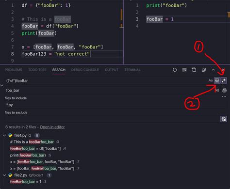 Visual Studio Code Count Occurrences