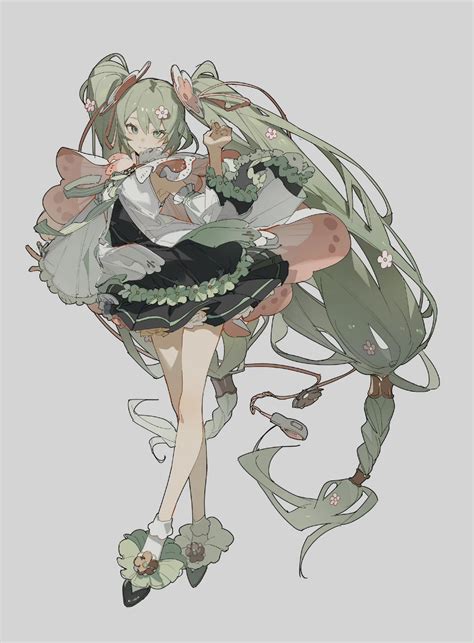 画师：织布机loom初音未来 堆糖，美图壁纸兴趣社区