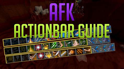 Runescape 3 AFK Action Bar Guide 2019 YouTube