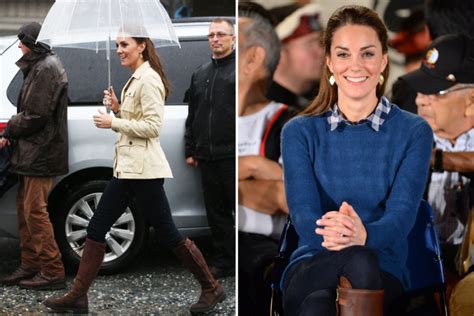 Fotos Kate Middleton troca glamour por look casual em visita ao Canadá