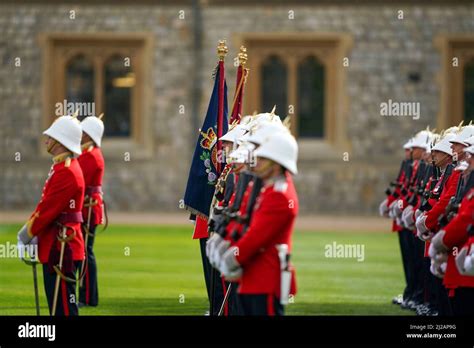 The Earl Of Wessex Presents New Colours To The Royal Gibraltar Regiment
