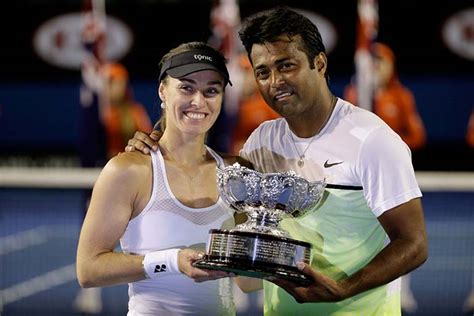 Veterans Leander Paes-Martina Hingis Win Australian Open Title | Photo ...