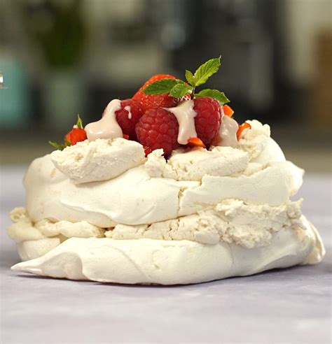 Meringue Pavlova Oggs