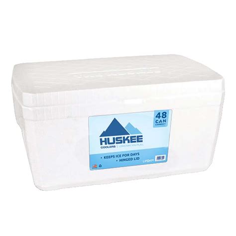 Lifoam Huskee 48 Can Foam Cooler Shop Coolers And Ice Packs At H E B