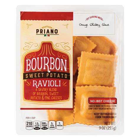 ALDI Priano Bourbon Roasted Sweet Potato Ravioli Same Day Delivery Or