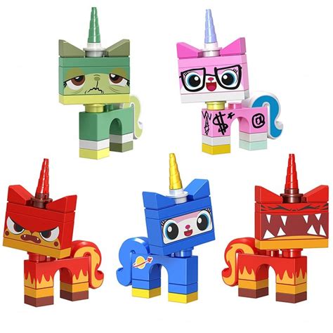 Фигурки Юникитти для лего, игрушки Unikitty для детей, подарок девочке ...