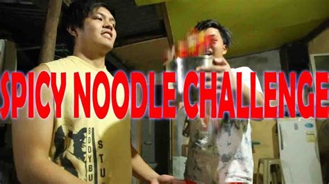 Spicy Noodle Challenge With A Twist Youtube