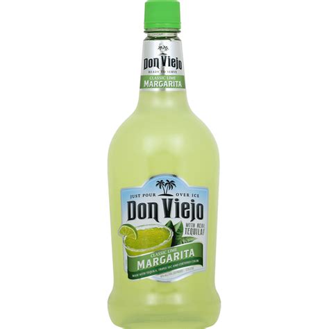 Don Viejo Margarita, Classic Lime (1.75 L) Delivery or Pickup Near Me - Instacart