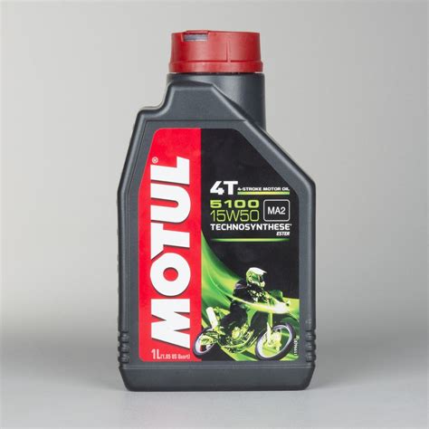 Motorolie Motul 5100 15W50 4T til MC 1 liter Køb her