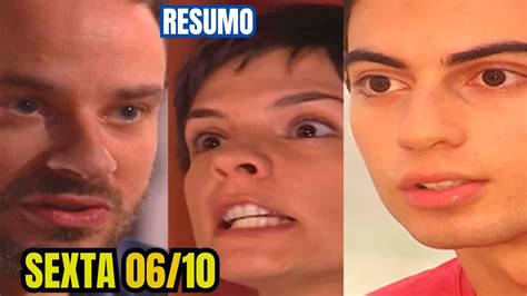 Mulheres Apaixonadas Cap Tulo Sexta Resumo Da Novela