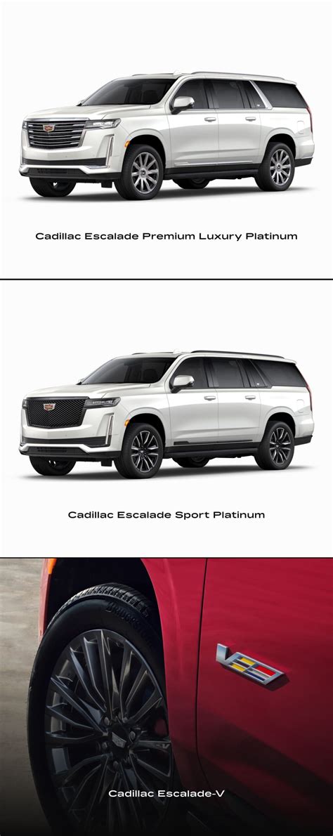 Cadillac Escalade Trim Levels Specs And Features Explained