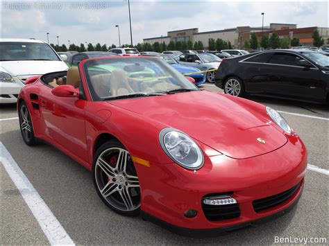 Red Porsche Turbo Benlevy