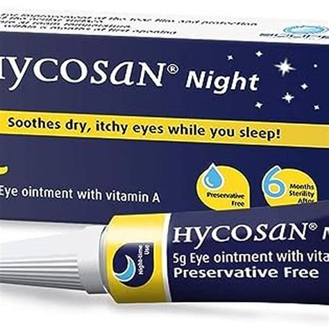 Hycosan Night - Preservative and Phosphate Free Eye Ointment