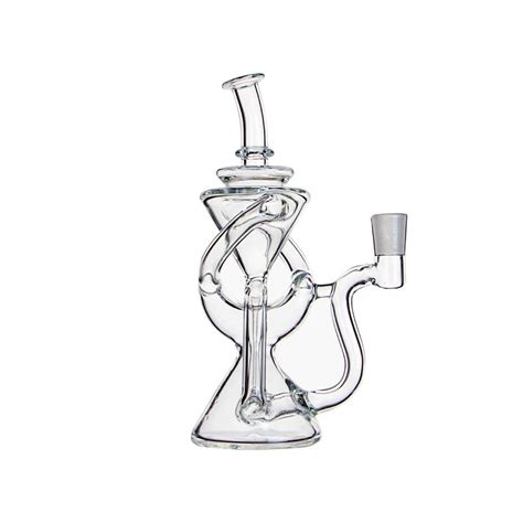 Wholesale 6 9 Inch Clear High Borosilicate Glass Recycled Water Fuel Burner Pipe Smoking Pipe