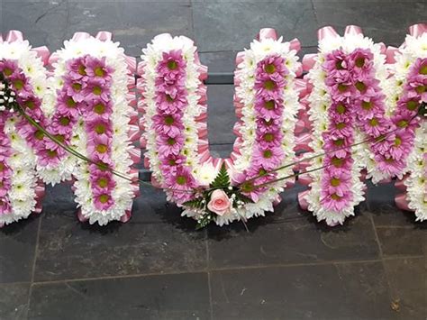 Pink Mum Tribute Funeral Flowers St Helens