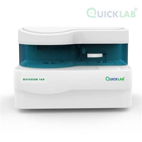 Fully Auto Biochemistry Analyzer Quickem 160 Quicklab Services