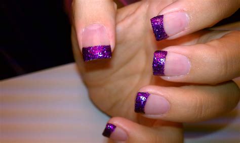 Purple Nails Purple Nail Designs Purple Nails Purple Glitter Nails