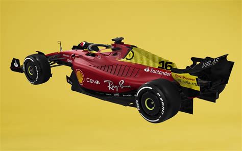 Ferrari Adds Yellow To Celebration F Livery For Italian Grand Prix