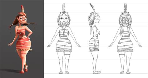 Character Design for Animation on Behance