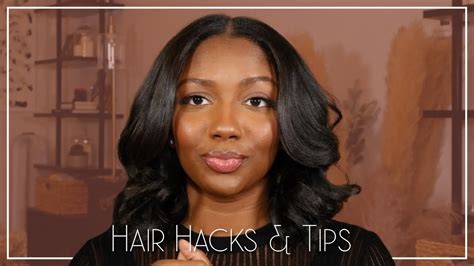 Hair Hacks Tips For Haircare Hair Styling Niara Alexis YouTube