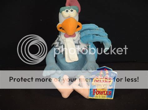 NEW DREAMWORKS CHICKEN RUN FOWLER BREWSTER CARTOON PLUSH STUFFED ANIMAL ...