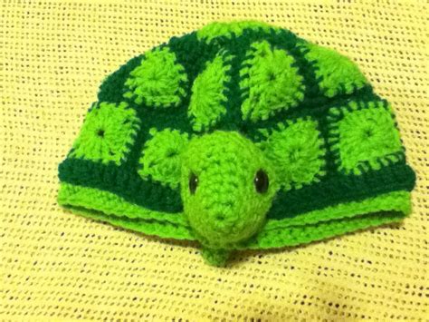 Crocheted Turtle Hat On My Etsy Shop 25 Touca De Croche Crochê Touca