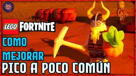 Lego Fortnite Como Mejorar El Pico Youtube