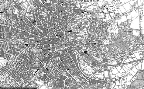 Old Maps Of Norwich Francis Frith