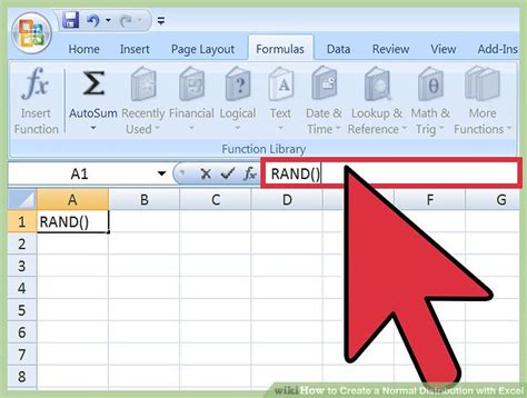 How to Create a Normal Distribution with Excel: 8 Steps