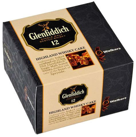 Michelles Specialities Walkers Glenfiddich Whisky Cake G