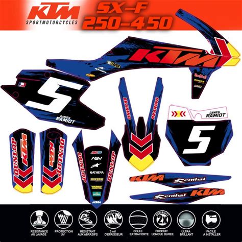 Decografix Vous Propose Un KIT DECO KTM SX SXF 125 250 450 Red Bull