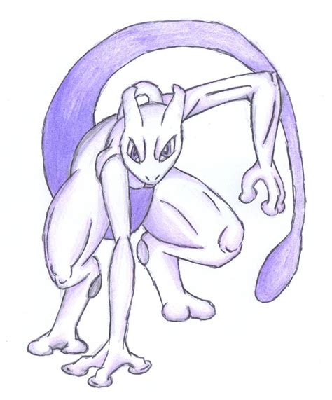 Mewtwo Pose Practice By Cannonade On Deviantart