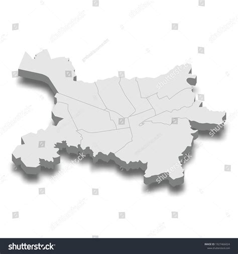 3d isometric map of Tirana City is a Capital of - Royalty Free Stock ...