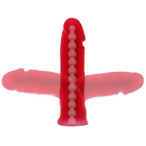 P Nis Grosso Ou Dildo Vertebrado De Cm Em Cyberskin Sex Shop Sextoy