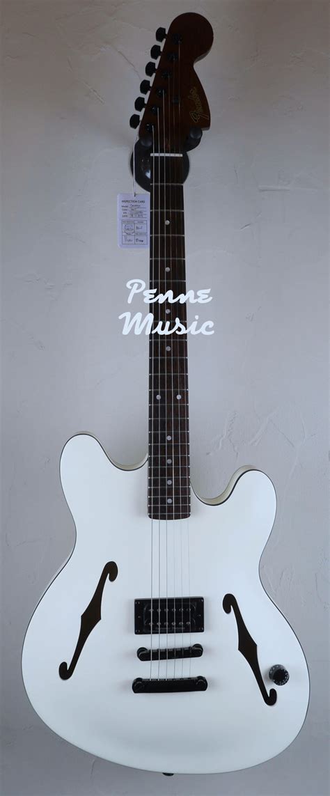 Fender Tom Delonge Starcaster Satin Olympic White 0262370505