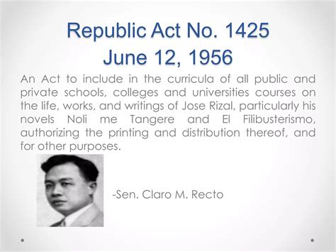 Who Made Jose Rizal Our Foremost National Hero And Why Ppt